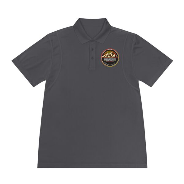 Mission Mountains Mercantile Polo Shirt - Red Version - Image 7
