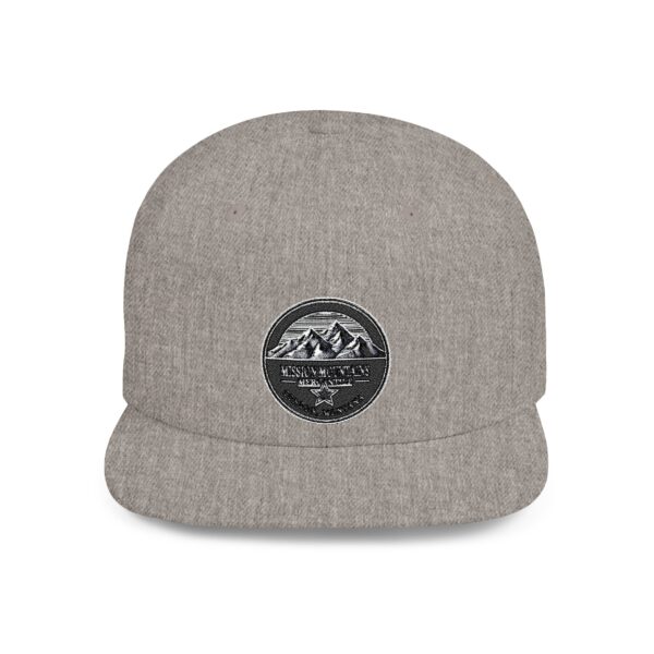 Mission Mountains Flat Bill Snapback Hat, Trendy Outdoor Cap, Perfect for Hiking, Camping, Adventure Lovers, Cool Gift - Image 40