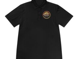 Mission Mountains Mercantile Polo Shirt - Red Version