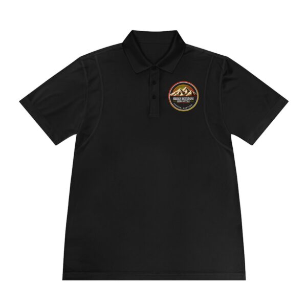 Mission Mountains Mercantile Polo Shirt - Red Version