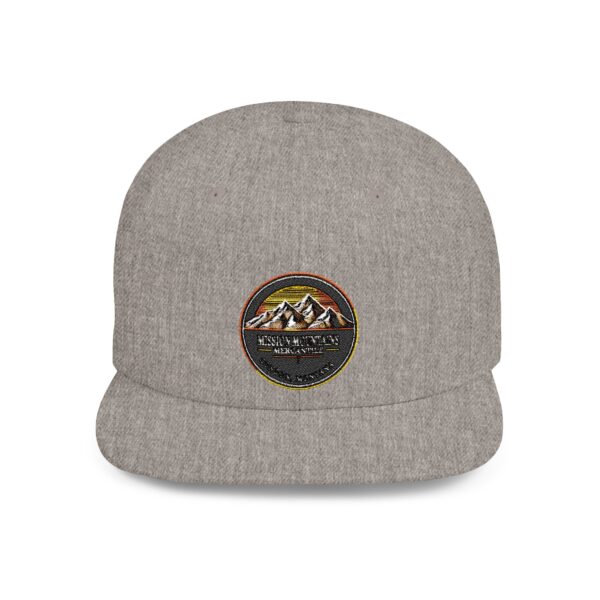 Mission Mountains Flat Bill Snapback Hat, Trendy Outdoor Cap, Perfect for Hiking, Camping, Adventure Lovers, Cool Gift - Image 40