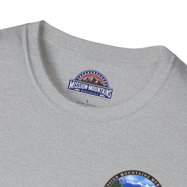 Stylish Unisex T-Shirt - Mission Mountains Mercantile Design - Image 11