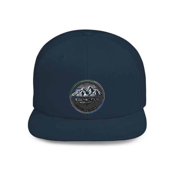 Mission Mountains Flat Bill Snapback Hat, Trendy Outdoor Cap, Perfect for Hiking, Camping, Adventure Lovers, Cool Gift - Image 19