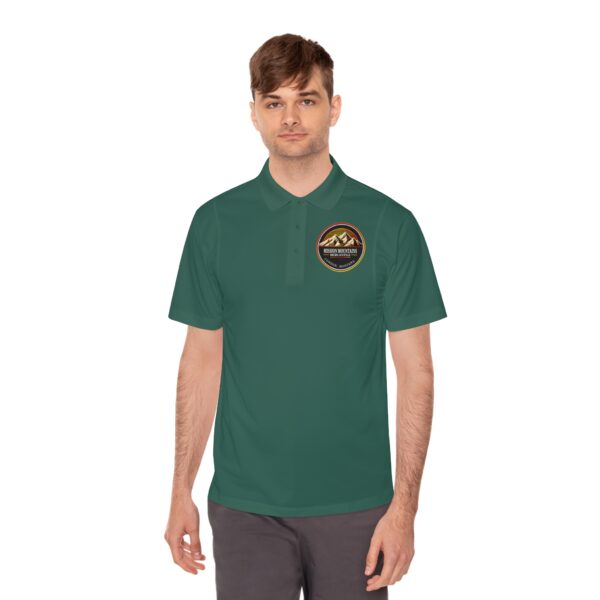 Mission Mountains Mercantile Polo Shirt - Red Version - Image 33