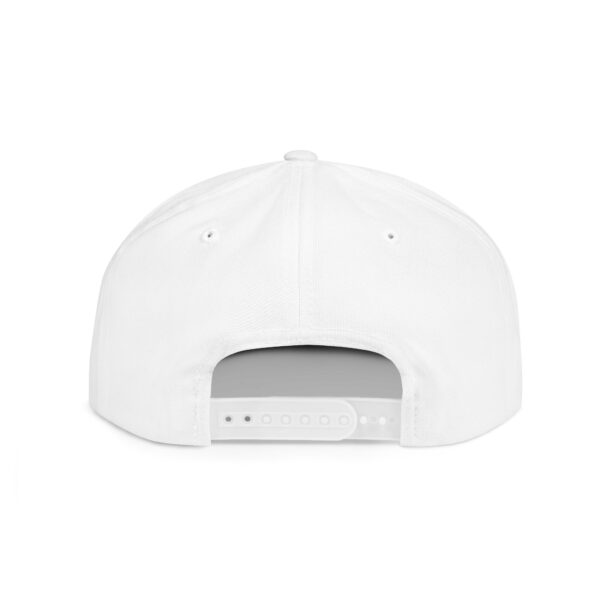 Mission Mountains Flat Bill Snapback Hat, Trendy Outdoor Cap, Perfect for Hiking, Camping, Adventure Lovers, Cool Gift - Image 2