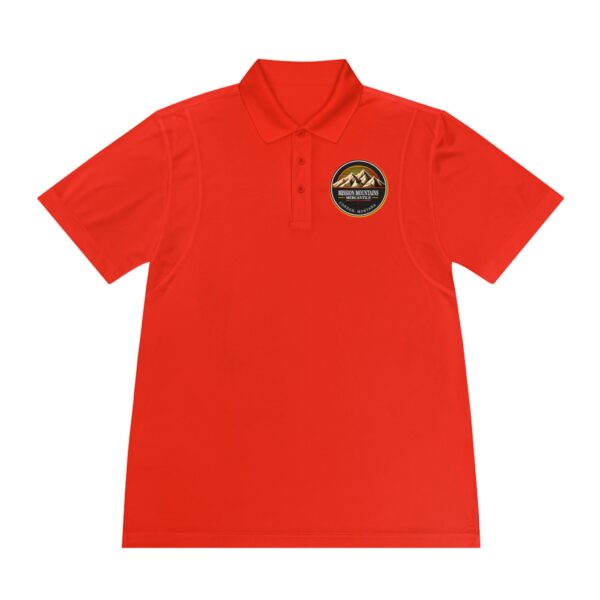 Mission Mountains Mercantile Polo Shirt - Red Version - Image 16