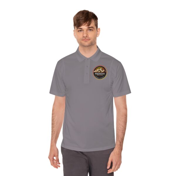 Mission Mountains Mercantile Polo Shirt - Red Version - Image 24