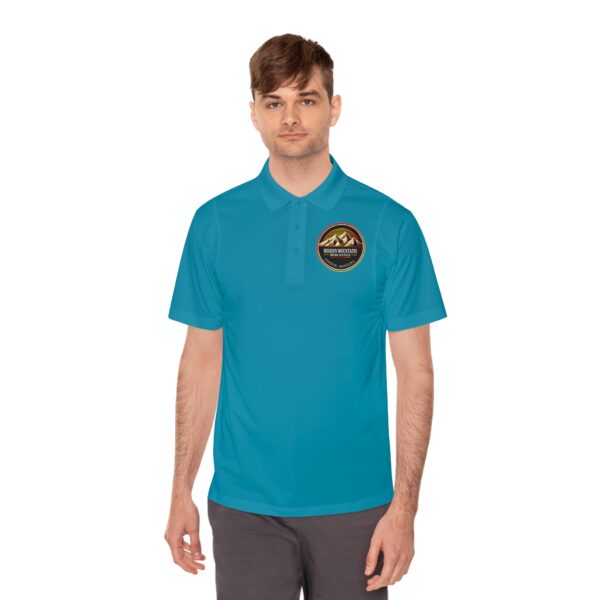 Mission Mountains Mercantile Polo Shirt - Red Version - Image 36
