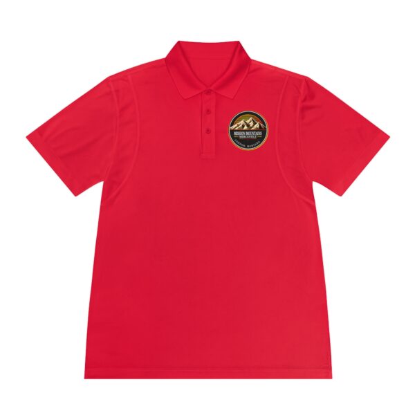 Mission Mountains Mercantile Polo Shirt - Red Version - Image 46