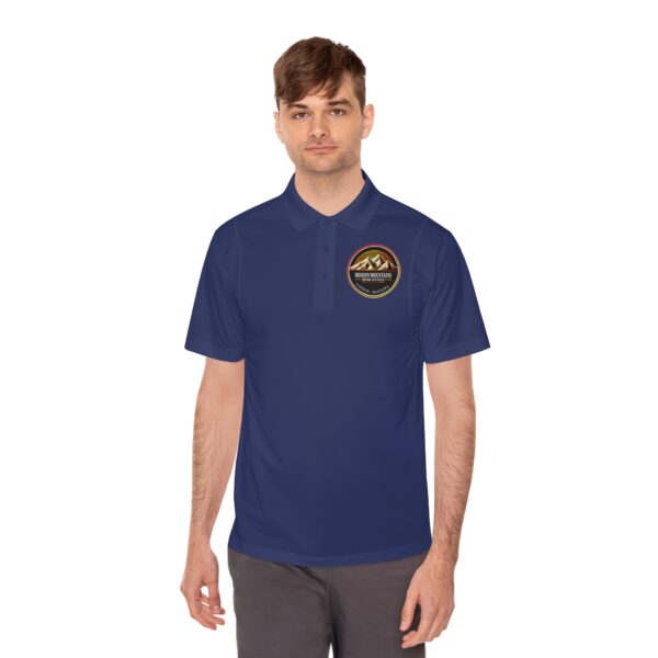 Mission Mountains Mercantile Polo Shirt - Red Version - Image 45