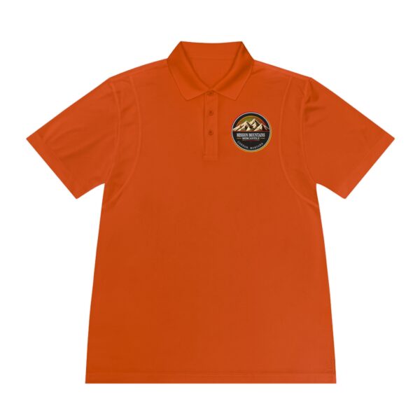 Mission Mountains Mercantile Polo Shirt - Red Version - Image 10