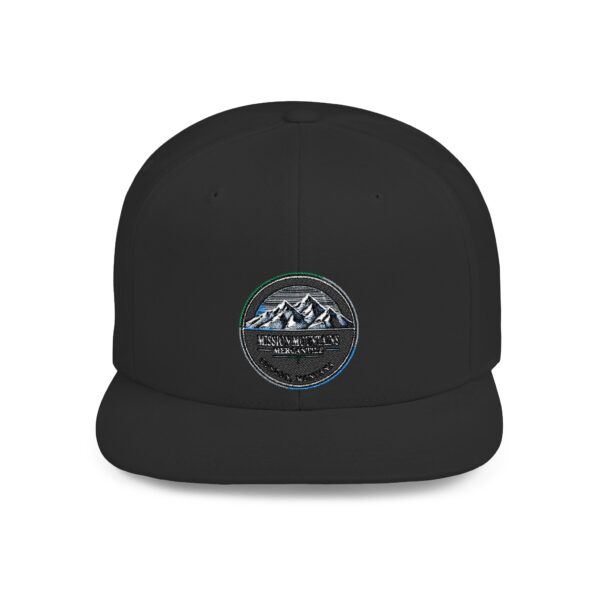 Mission Mountains Flat Bill Snapback Hat, Trendy Outdoor Cap, Perfect for Hiking, Camping, Adventure Lovers, Cool Gift - Image 31