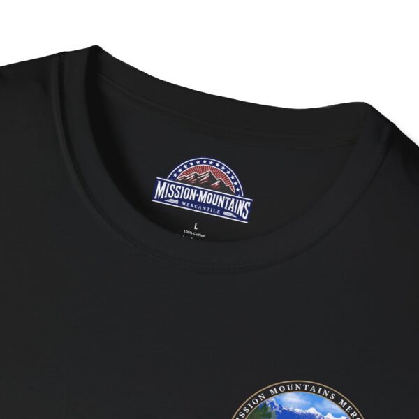 Stylish Unisex T-Shirt - Mission Mountains Mercantile Design - Image 7