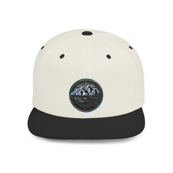 Mission Mountains Flat Bill Snapback Hat, Trendy Outdoor Cap, Perfect for Hiking, Camping, Adventure Lovers, Cool Gift - Image 37