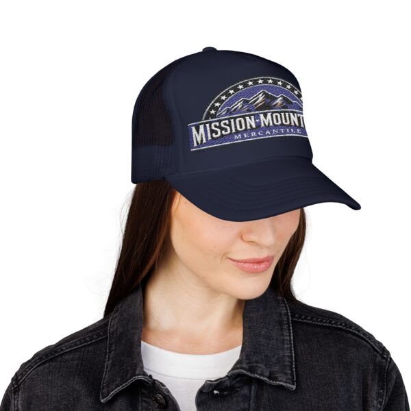 Mission Mountains Mercantile Embroidered Baseball Cap - Image 4