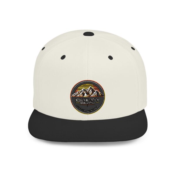 Mission Mountains Flat Bill Snapback Hat, Trendy Outdoor Cap, Perfect for Hiking, Camping, Adventure Lovers, Cool Gift - Image 37