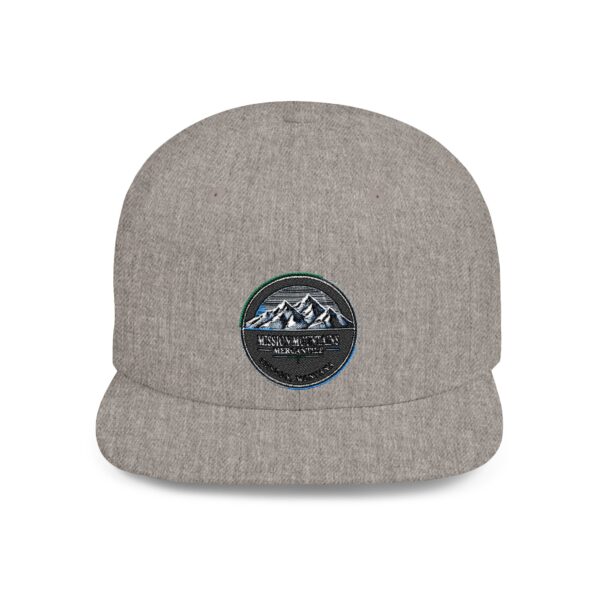 Mission Mountains Flat Bill Snapback Hat, Trendy Outdoor Cap, Perfect for Hiking, Camping, Adventure Lovers, Cool Gift - Image 40