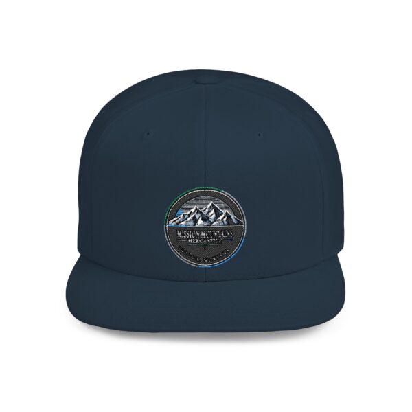 Mission Mountains Flat Bill Snapback Hat, Trendy Outdoor Cap, Perfect for Hiking, Camping, Adventure Lovers, Cool Gift - Image 25