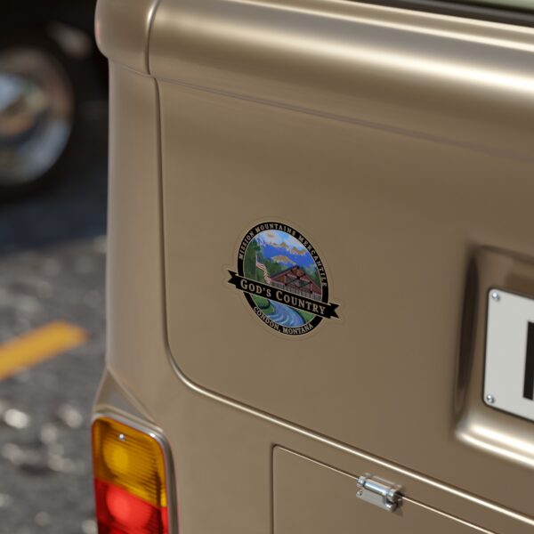 Mission Mountains Mercantile: God's Country Die-Cut Outdoor Stickers - Image 15