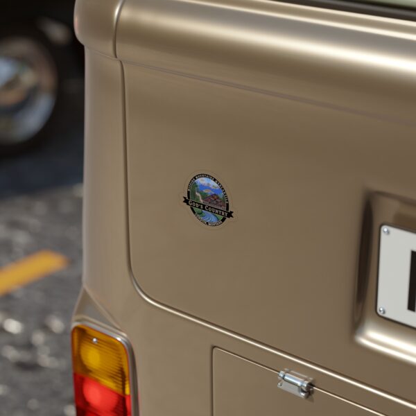 Mission Mountains Mercantile: God's Country Die-Cut Outdoor Stickers - Image 5