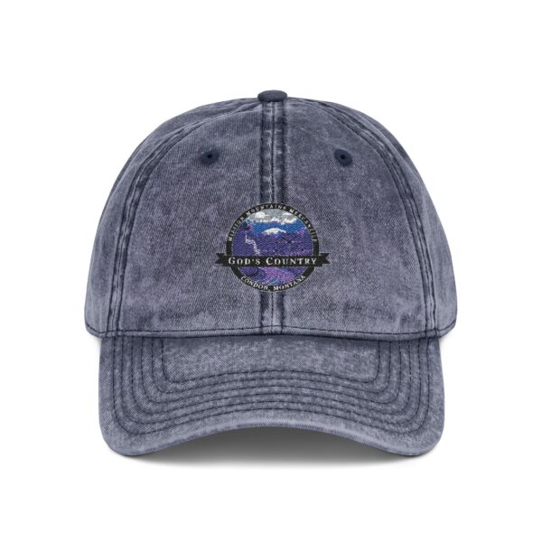 God's Counrty Vintage Embroidered Cap - Stylish Outdoor Hat for Adventure Lovers, Casual Wear, Gift for Travel Enthusiasts, Hiking Gear, Vintage Style Cap - Image 13