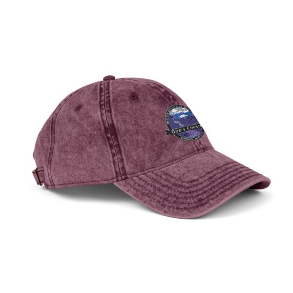 God's Counrty Vintage Embroidered Cap - Stylish Outdoor Hat for Adventure Lovers, Casual Wear, Gift for Travel Enthusiasts, Hiking Gear, Vintage Style Cap - Image 22