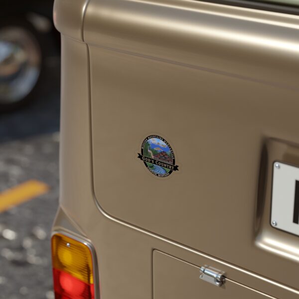 Mission Mountains Mercantile: God's Country Die-Cut Outdoor Stickers - Image 8