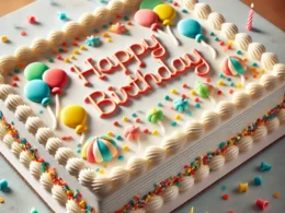 Oro Valentio Special Order Cake (9" x 13" Sheet Cake / 9" Round)