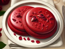 Red Velvet Roses Keto Cookies