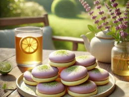 Icy Grape & Green Tea Keto Cookies