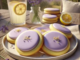 Cool Lavender & Lemon Keto Cookies