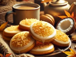 Golden Dolci Butterscotch & Toasted Coconut Keto Cookies - 6 Pack