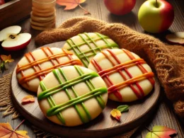 Golden Dolci Caramel Apple Plaid Keto Cookies - 6 Pack