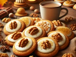 Golden Dolci Walnut & Golden Butter Rum Keto Cookies - 6 Pack