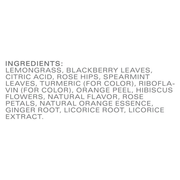 Tazo Tea Herbal Wild Sweet Orange Tea (6x20 Bag) - Image 7