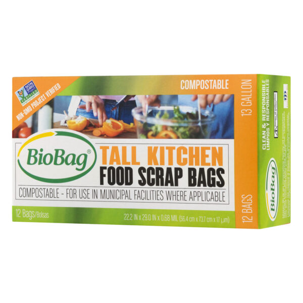 Biobag Tall Food Scrap Bags (12x12 CT) - Image 3