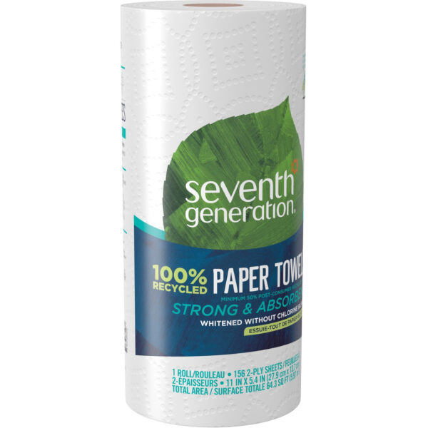 Seventh Generation Paper Towels,100% Recycled,156Shts (24x156 CT) - Image 5
