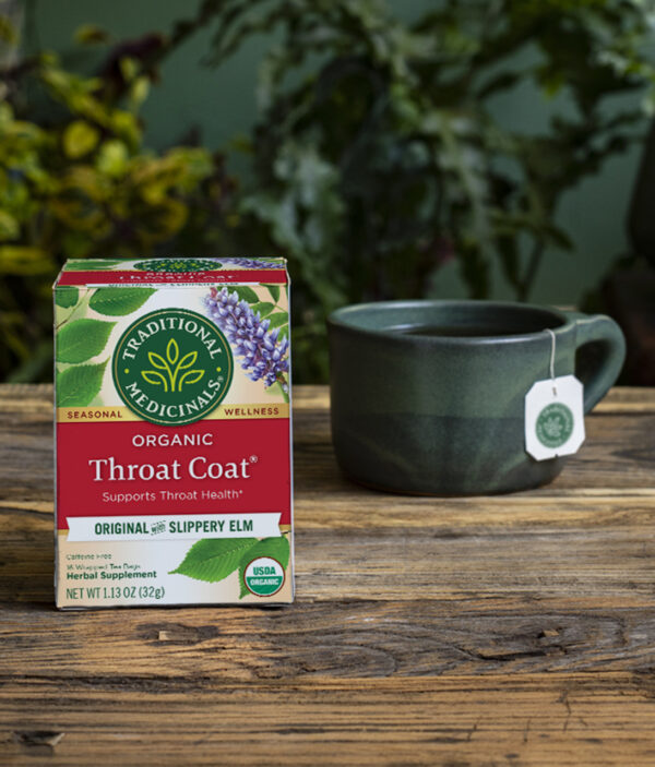 Traditional Medicinals Throat Coat Herb Tea (6x16 Bag) - Image 6