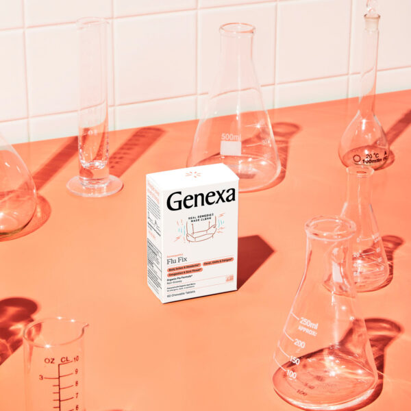 Genexa Organic Flu Fix 60 Tablets - Image 6