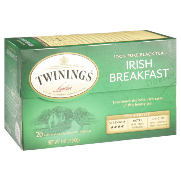 Twinings Irish Breakfast Tea (6x20 Bag) - Image 2