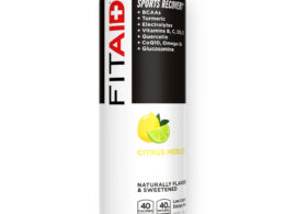 FitAid Citrus Medley Sports Recovery Drink 12 oz (Pack of 12)