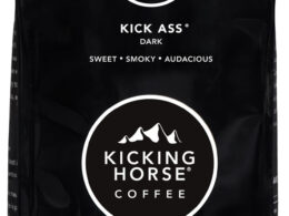 Kicking Horse Coffee Kick Ass Dark Roast Whole Bean (6x10 OZ)