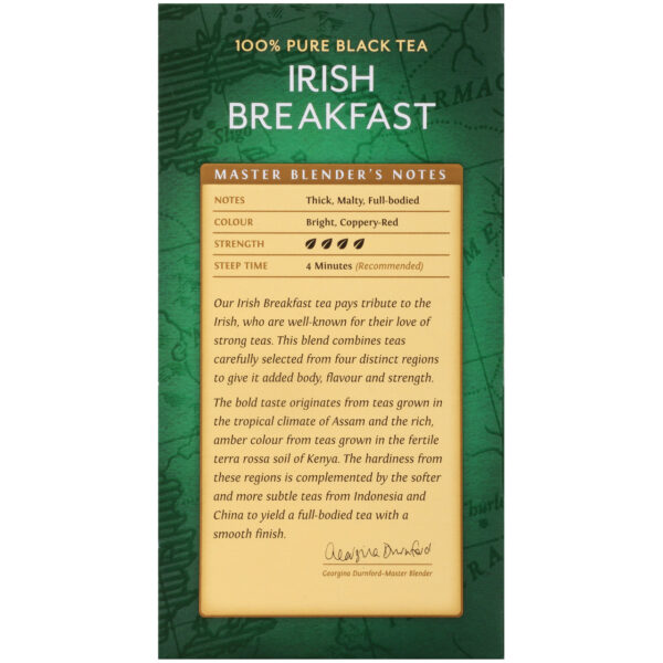 Twinings Irish Breakfast Black Tea 50 Tea Bags (Pack of 6 Boxes) - Image 4