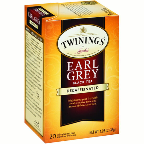 Twinings Decaf Earl Grey Tea (6x20 Bag) - Image 2