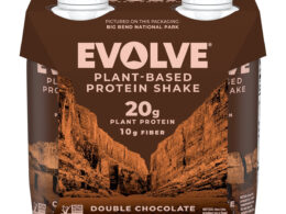 Evolve Double Chocolate Plant Based Protein Shake 4 Protein Shakes (Pack of 3)