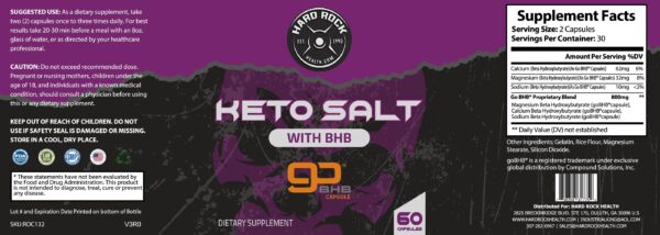 Keto Salt With BHB- Natural Ketosis Using Ketone & Ketogenic Diet - Image 3