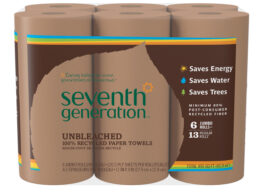 Seventh Generation Brown Paper Towels (4x6 CT)