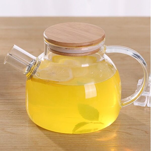 Thermo Glass Teapot 32 Fl Oz | High temperature and shock resistant - Image 5