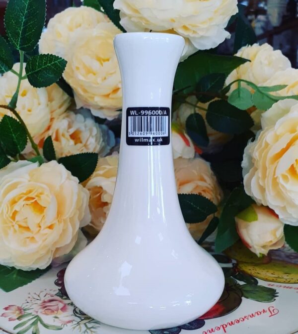 White Vase 3.5" inch ? 5.5" inch | 9 X 14 Cm - Image 2