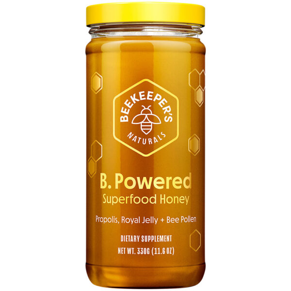 BeeKeeper's B. Powered Superfood Honey 11.6 oz